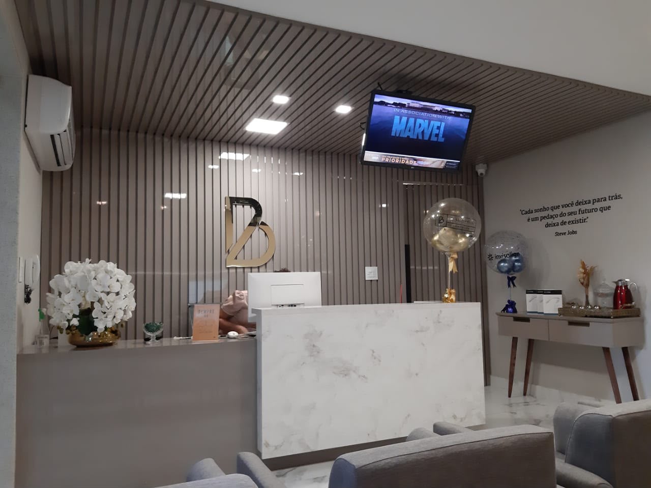 Recepção da Barbosa Odontologia